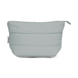 Sage Green Puffy Makeup Bag